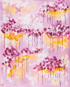 SOLD!  Purple gold (70x90)